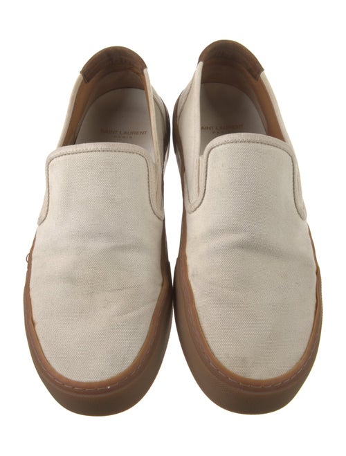 Saint Laurent Canvas Loafers