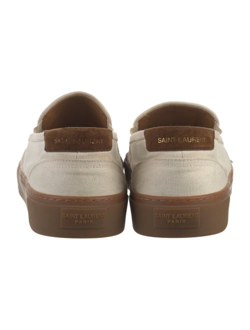 Saint Laurent Canvas Loafers