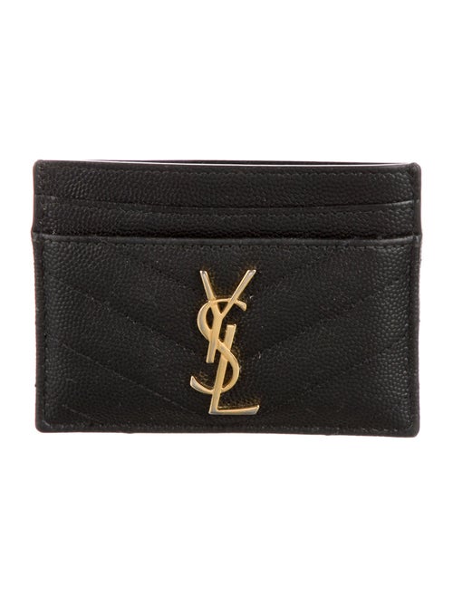 Saint Laurent 2017 Monogram Card Case Card Holder