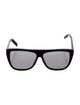 Saint Laurent Oversize Mirrored Sunglasses