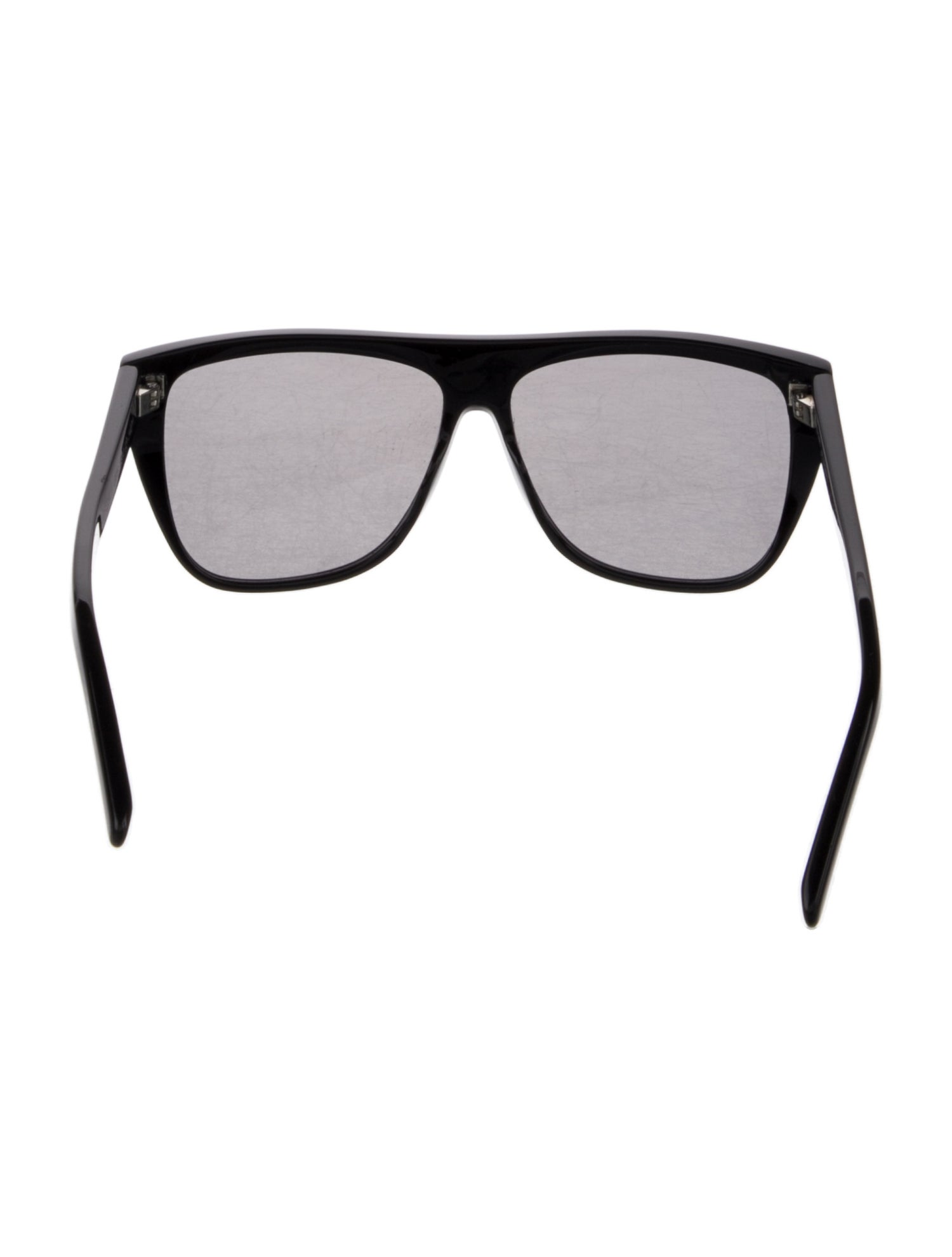 Saint Laurent Oversize Mirrored Sunglasses