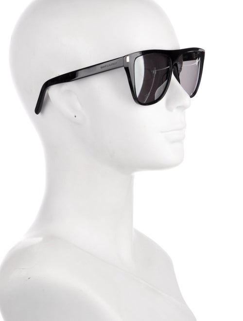 Saint Laurent Oversize Mirrored Sunglasses