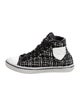Saint Laurent Tweed Printed Sneakers