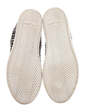 Saint Laurent Tweed Printed Sneakers