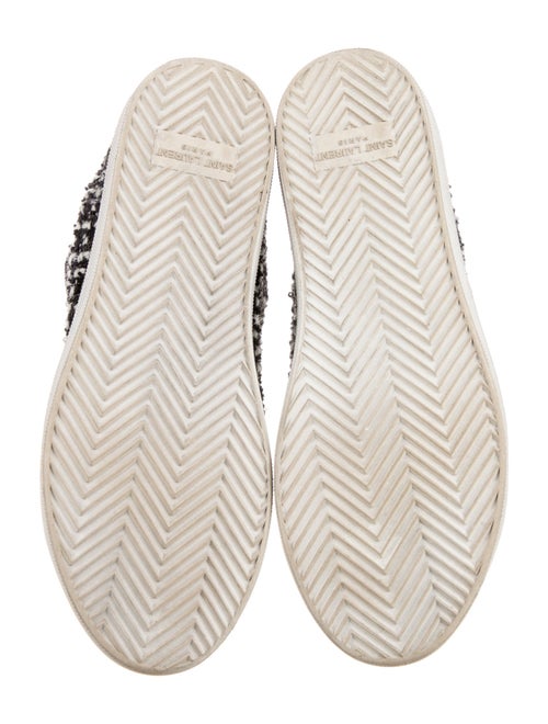 Saint Laurent Tweed Printed Sneakers