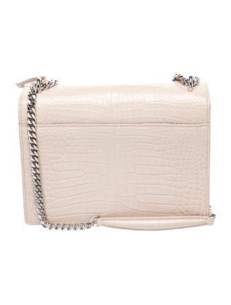 Saint Laurent Embossed Leather Sunset Medium