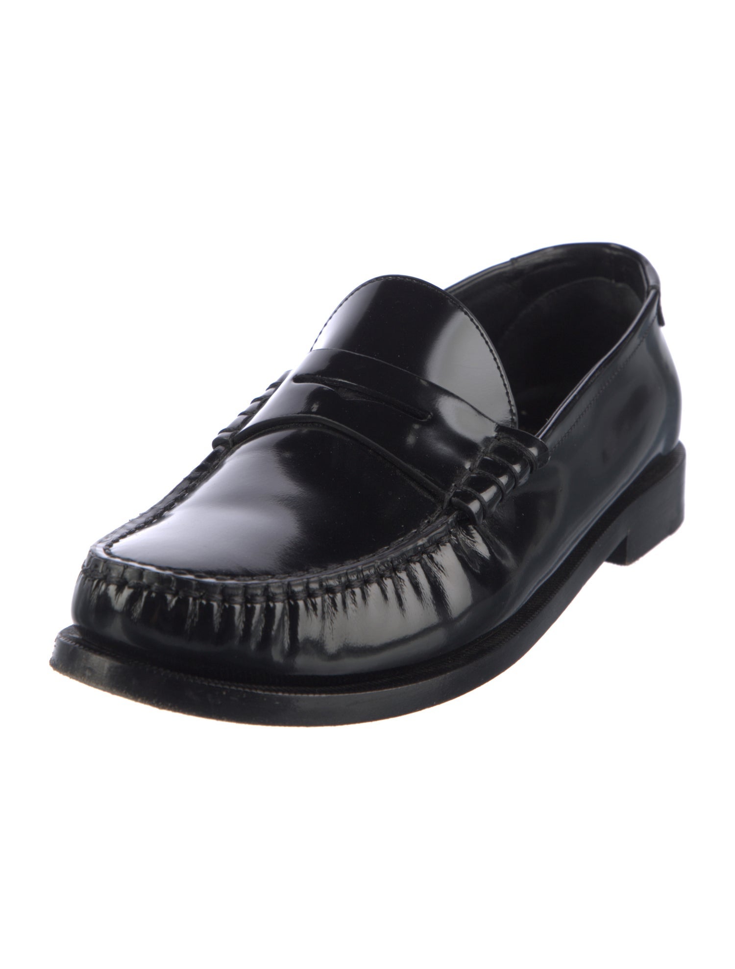 Saint Laurent Patent Leather Loafers