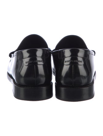 Saint Laurent Patent Leather Loafers