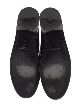 Saint Laurent Patent Leather Loafers