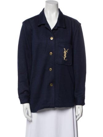 Saint Laurent Virgin Wool Blazer