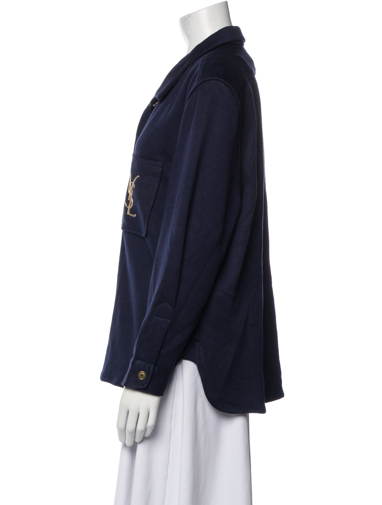 Saint Laurent Virgin Wool Blazer