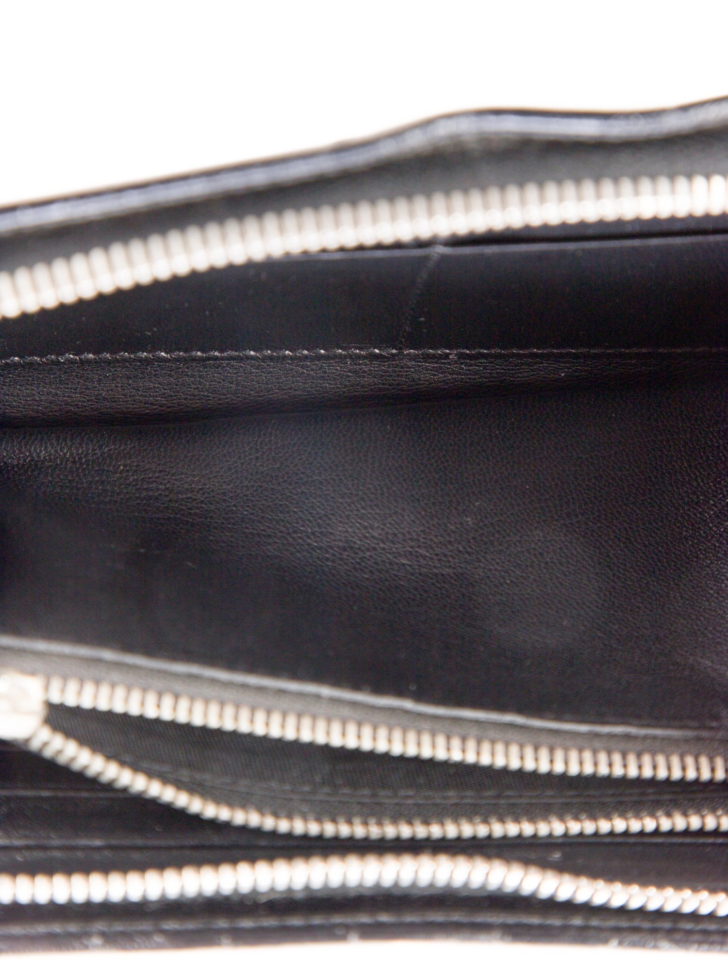 Saint Laurent 2015 Embossed Leather Continental Wallet