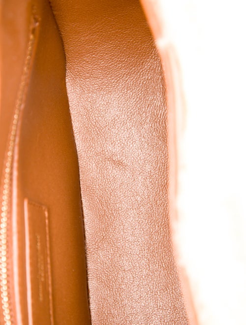 Saint Laurent Shearling Shoulder Bag