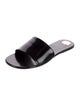 Saint Laurent Patent Leather Slides