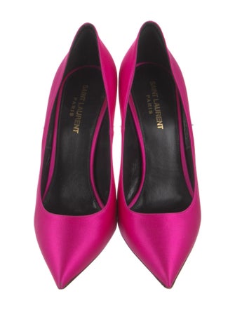 Saint Laurent Satin Pumps