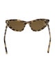 Saint Laurent Cat-Eye Tinted Sunglasses