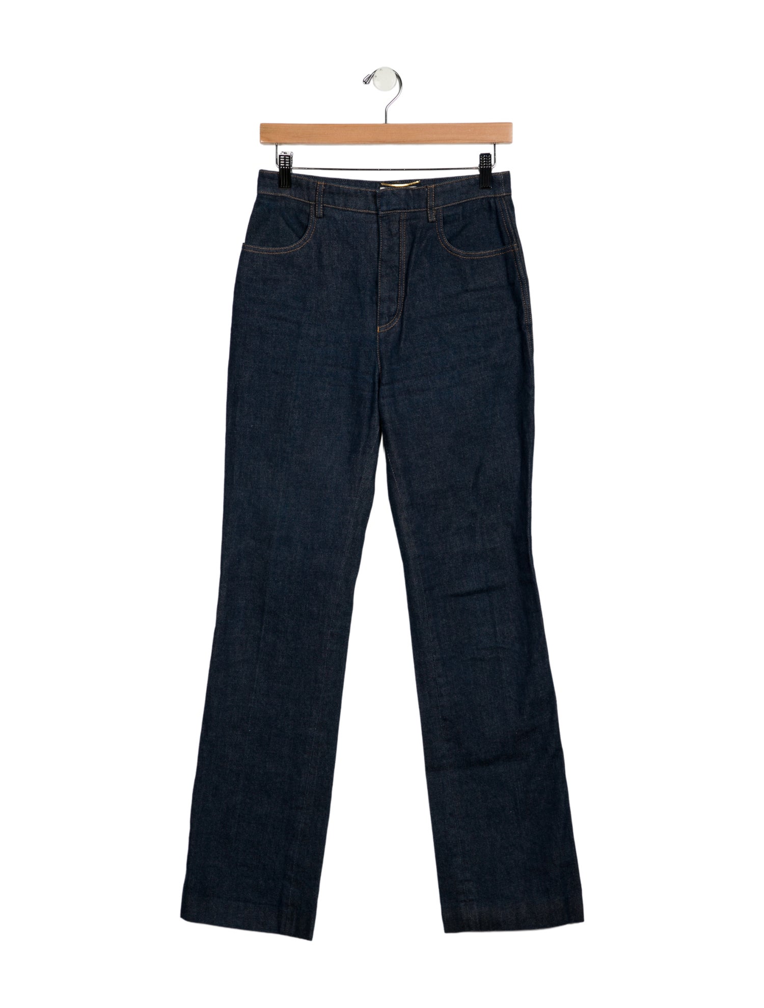 Saint Laurent 2021 Wide Leg Jeans