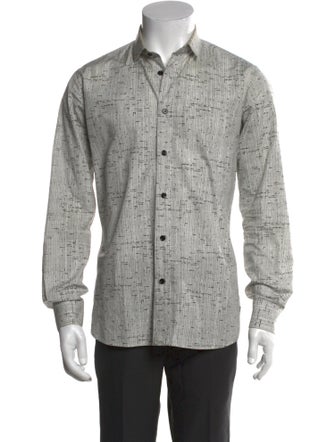 Saint Laurent 2014 Plaid Print Shirt