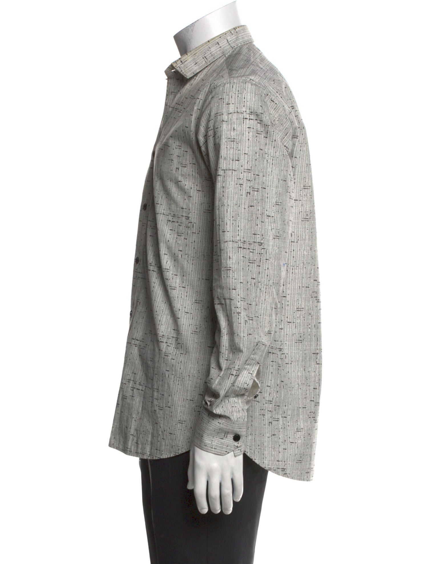 Saint Laurent 2014 Plaid Print Shirt