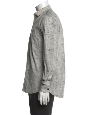 Saint Laurent 2014 Plaid Print Shirt