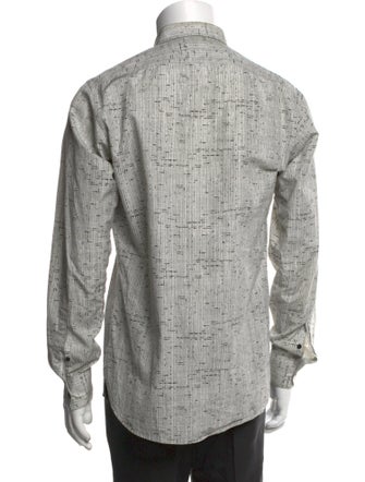 Saint Laurent 2014 Plaid Print Shirt