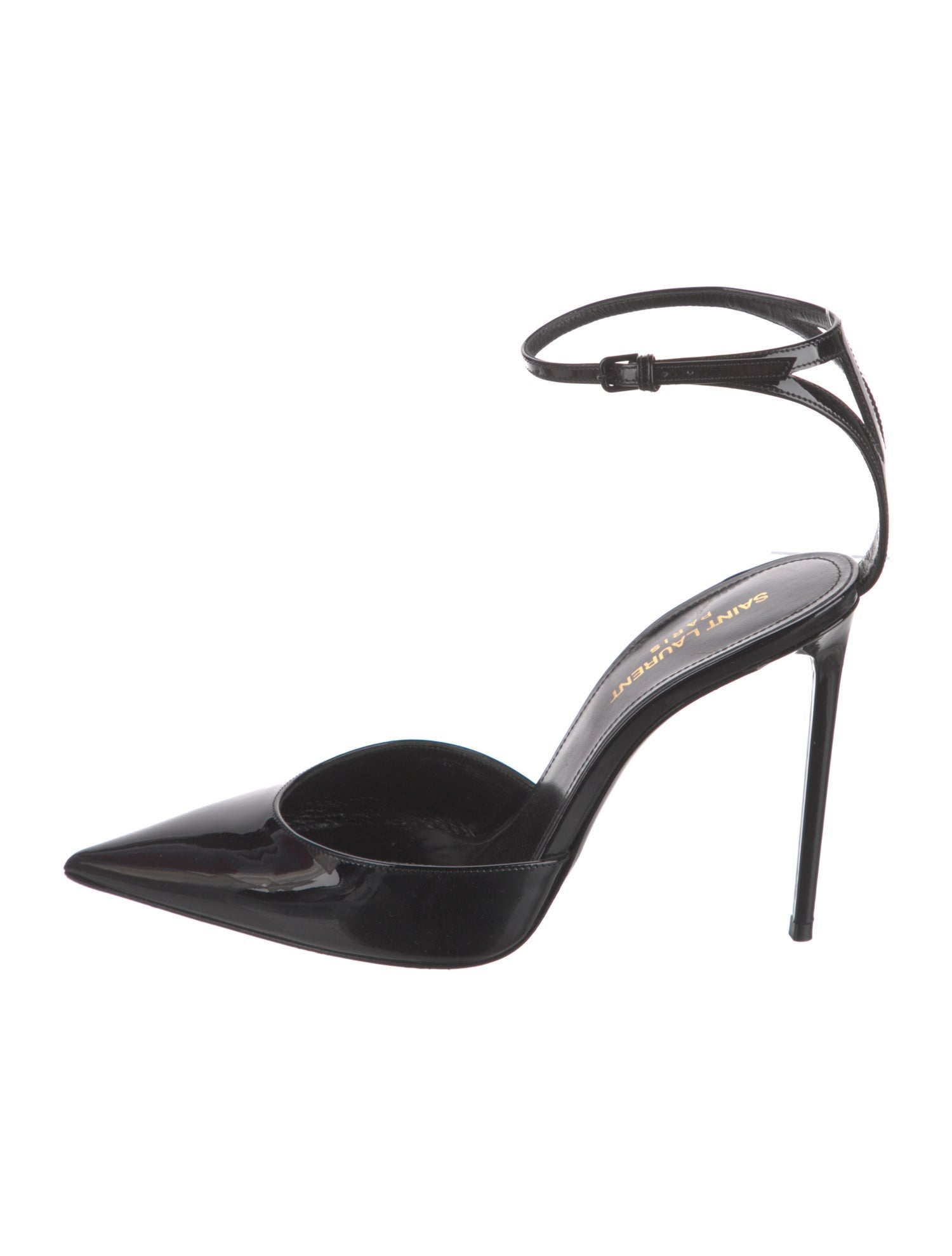 Saint Laurent Patent Leather D'Orsay Pumps