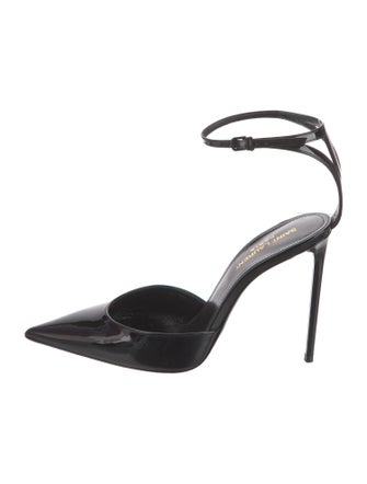 Saint Laurent Patent Leather D'Orsay Pumps