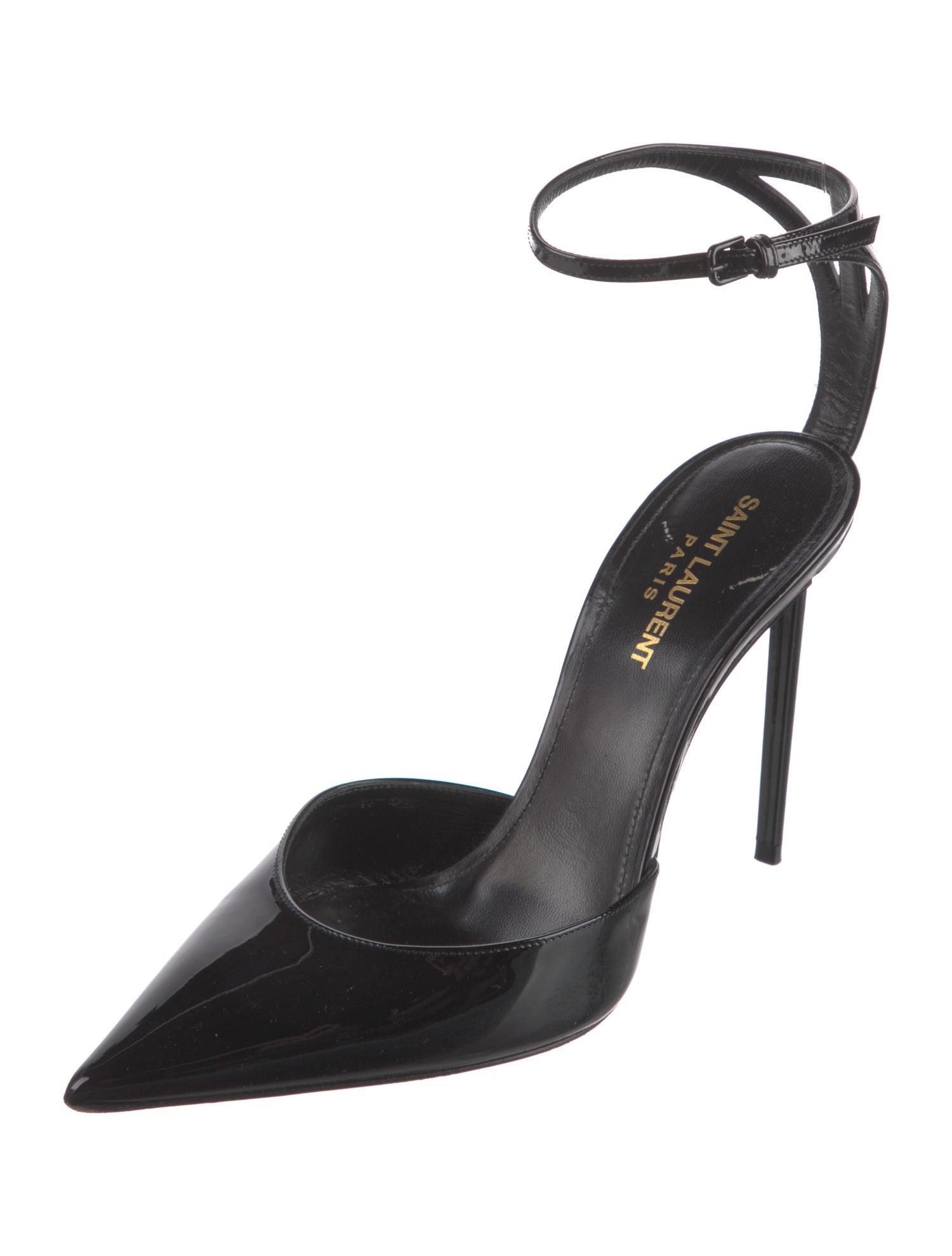 Saint Laurent Patent Leather D'Orsay Pumps
