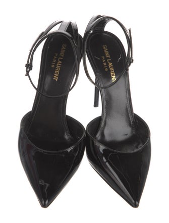 Saint Laurent Patent Leather D'Orsay Pumps