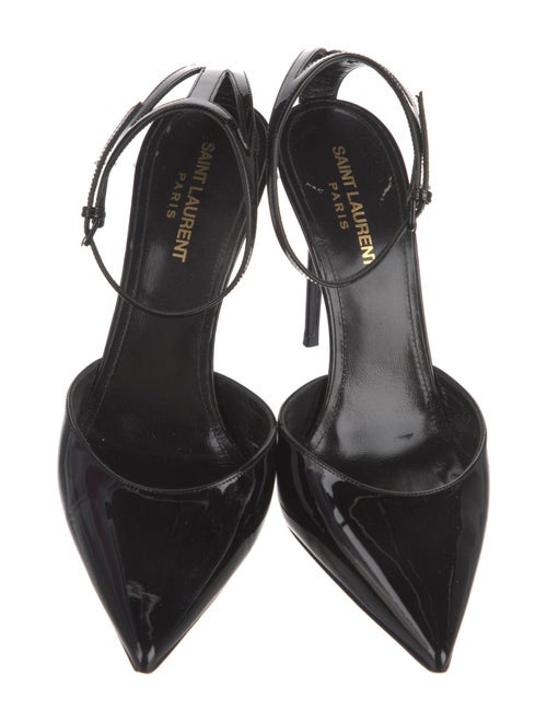 Saint Laurent Patent Leather D'Orsay Pumps