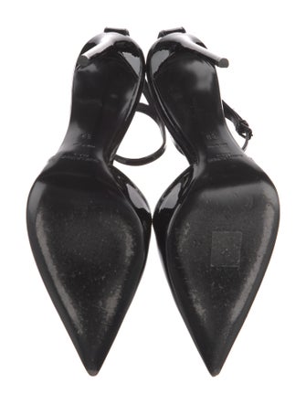 Saint Laurent Patent Leather D'Orsay Pumps