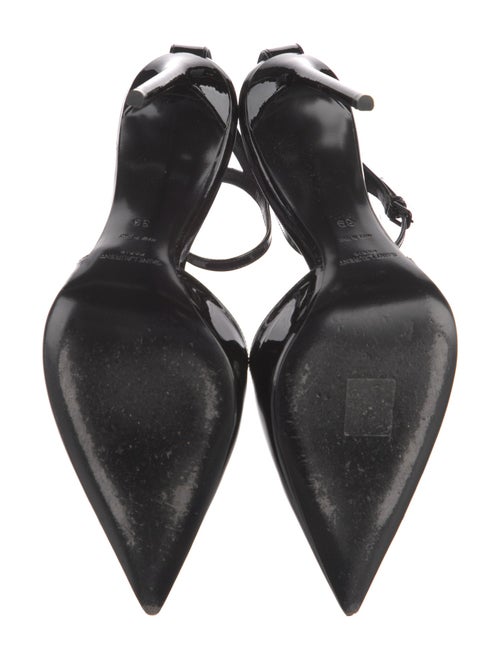 Saint Laurent Patent Leather D'Orsay Pumps