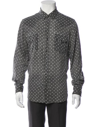 Saint Laurent 2017 Printed Shirt