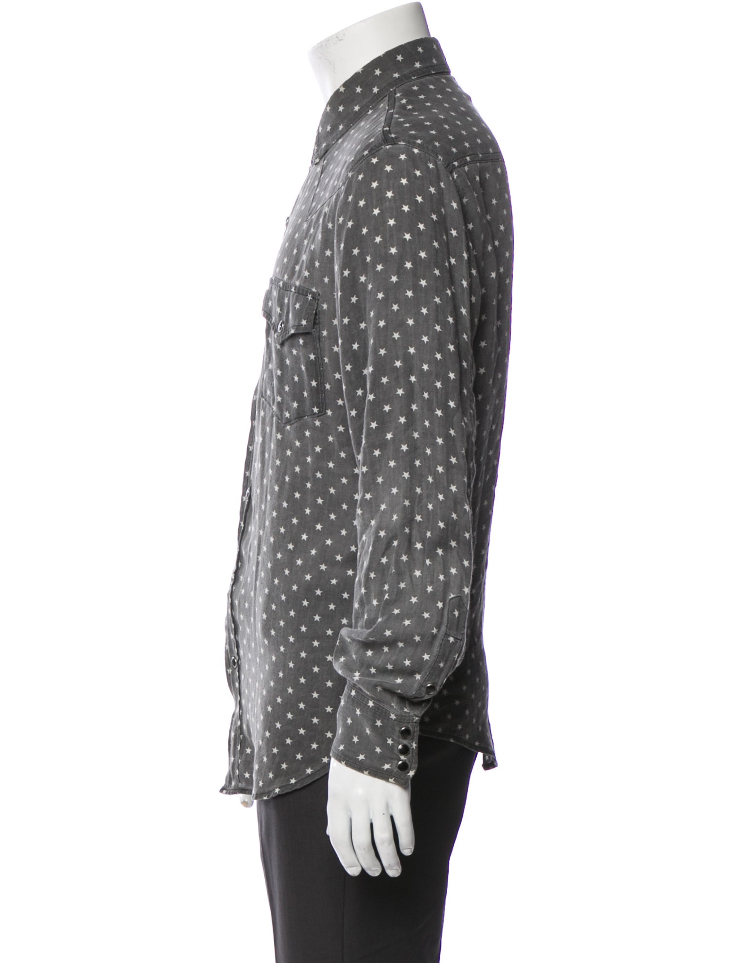 Saint Laurent 2017 Printed Shirt