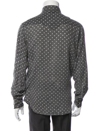 Saint Laurent 2017 Printed Shirt