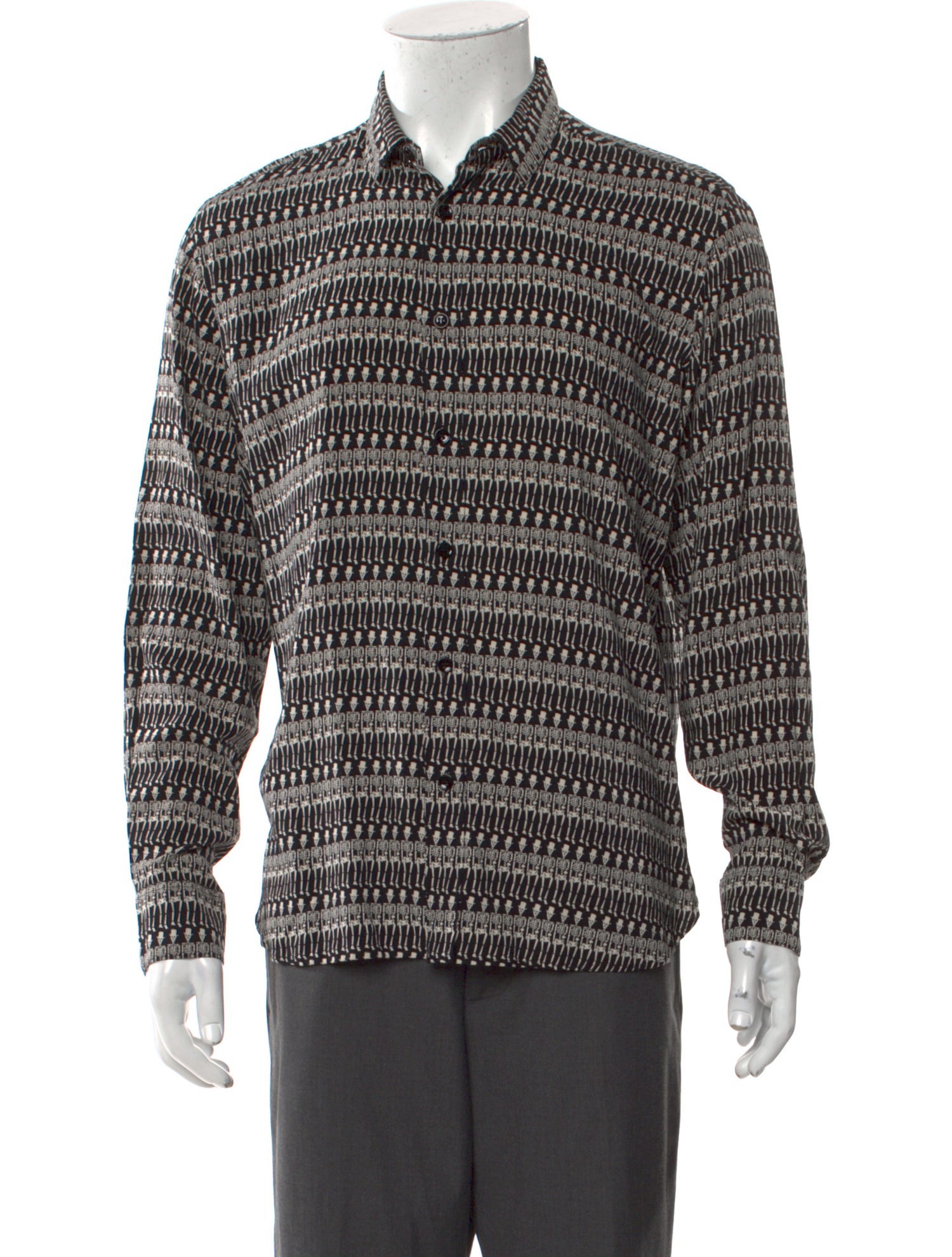 Saint Laurent 2016 Printed Shirt