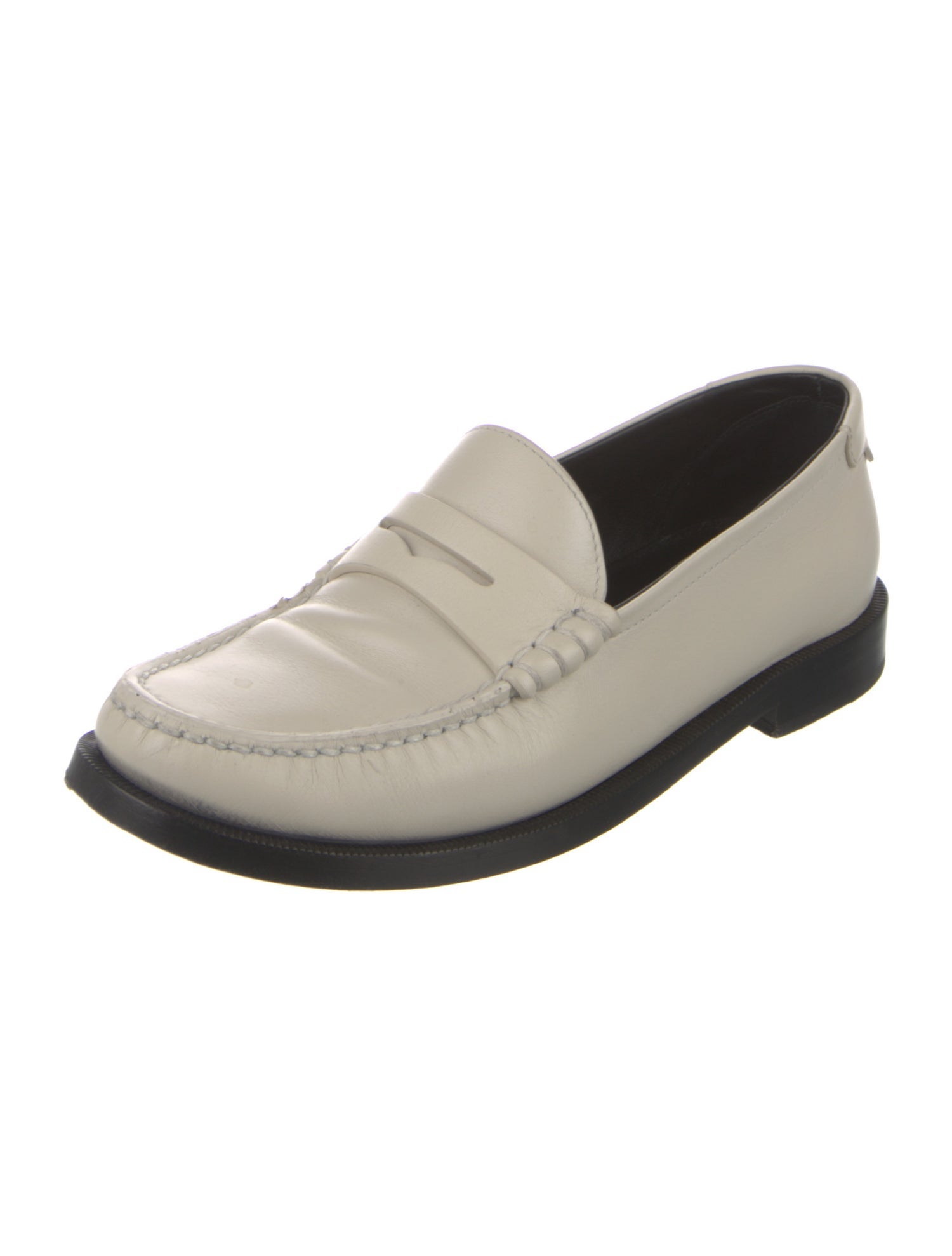 Saint Laurent Leather Loafers