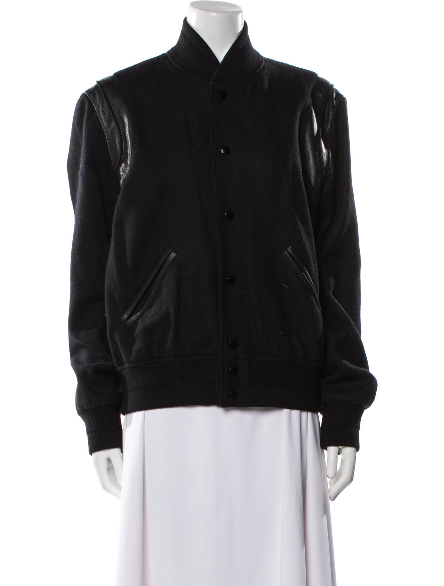 Saint Laurent 2017 Teddy Varsity Jacket