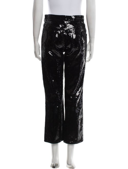 Saint Laurent Sequin Wide Leg Pants