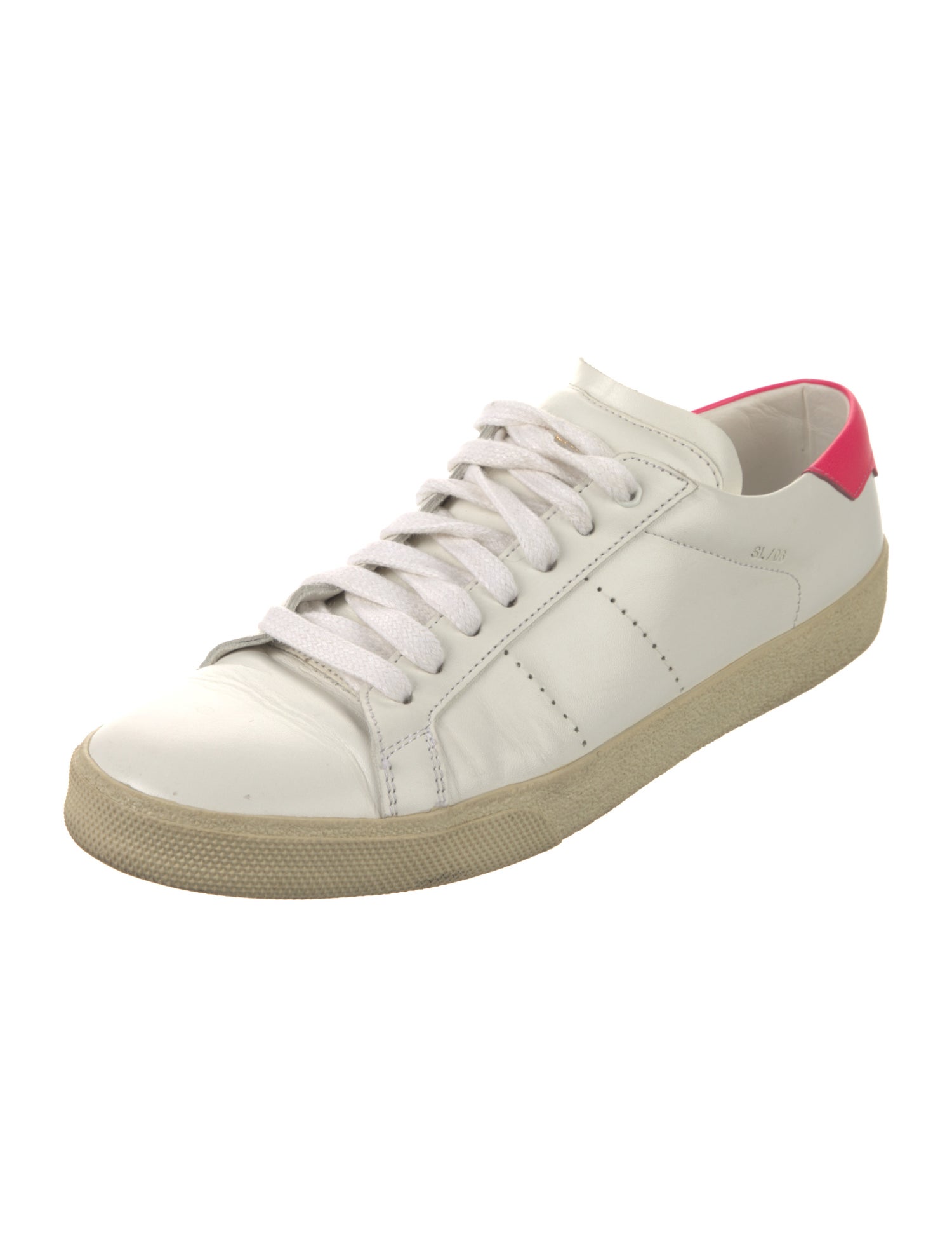 Saint Laurent Leather Sneakers