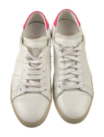 Saint Laurent Leather Sneakers