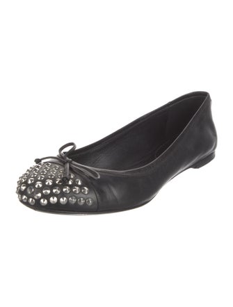 Saint Laurent Leather Ballet Flats