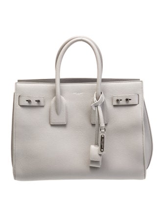 Saint Laurent Leather Sac De Jour