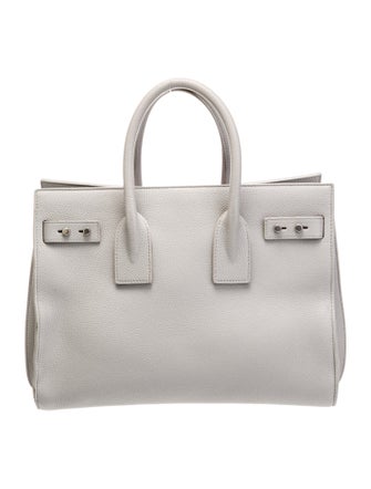 Saint Laurent Leather Sac De Jour