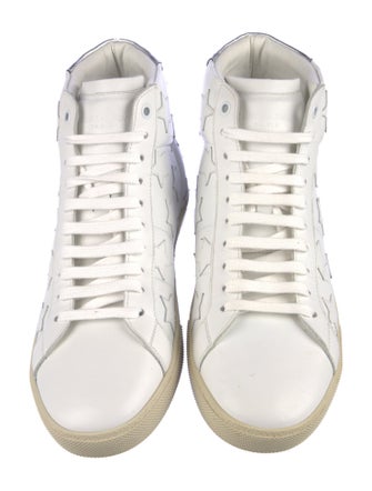 Saint Laurent Leather Sneakers