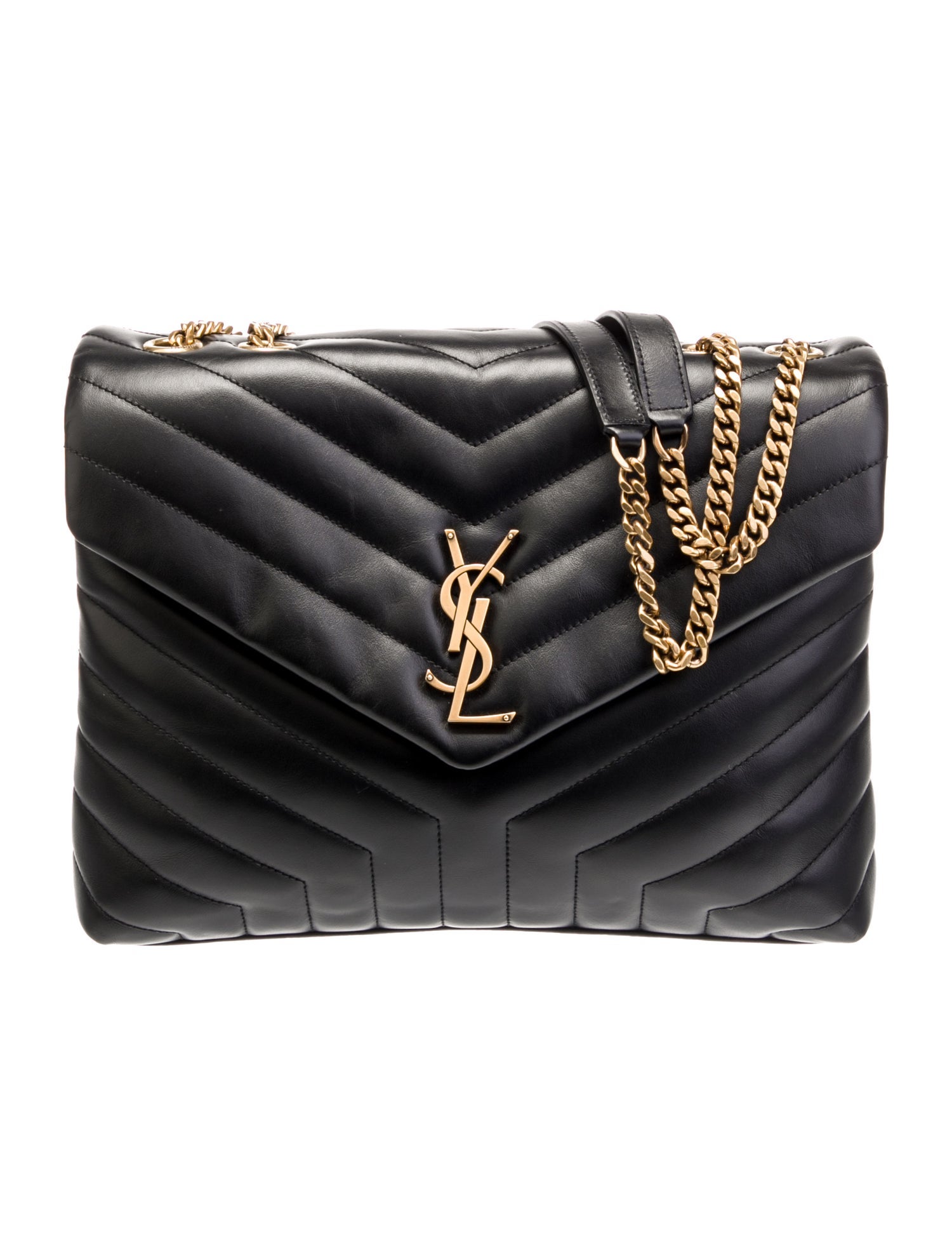 Saint Laurent Leather LouLou Medium