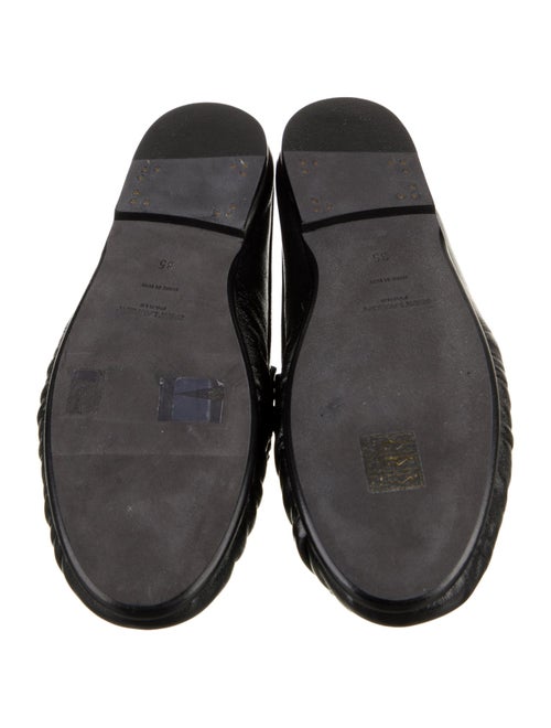 Saint Laurent Leather Mules