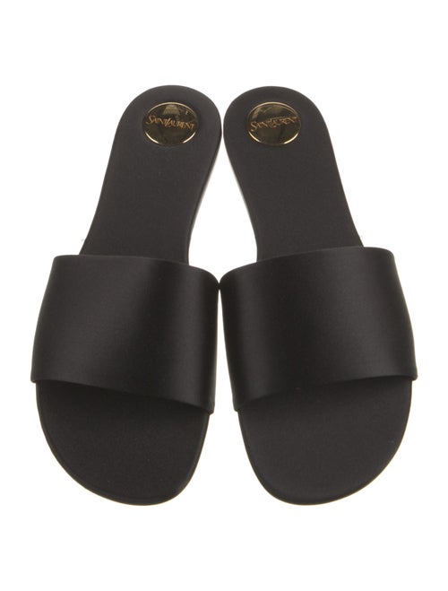 Saint Laurent Satin Slides