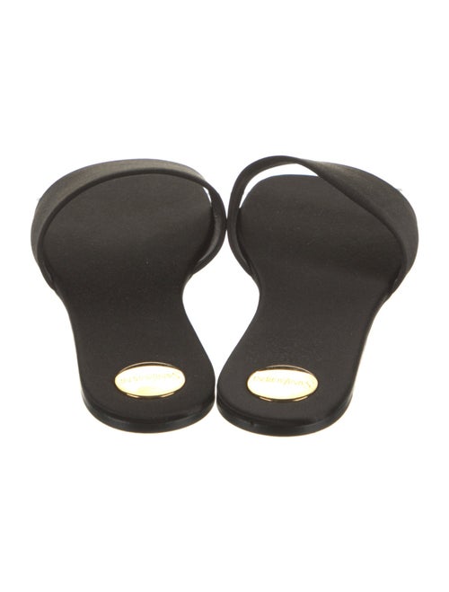 Saint Laurent Satin Slides