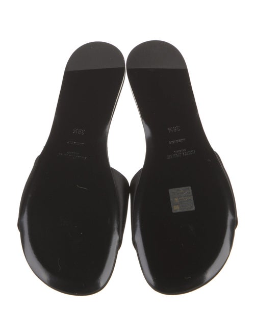 Saint Laurent Satin Slides